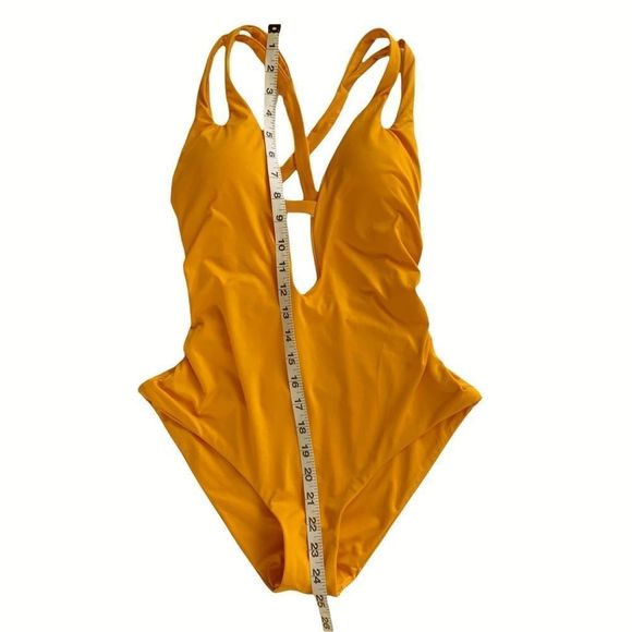 BECCA Split Strap Keyhole One Piece Swimsuit! - Picture 2 of 7